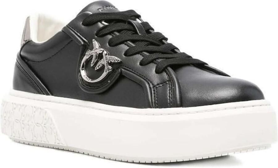 Pinko Yoko 06 Sneaker Calf Leather Spreading - Foto 4