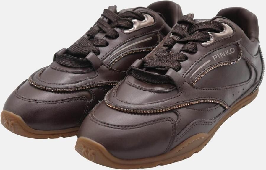 PINKO Sneakers laag 'YULIA' donkerbruin - Foto 6