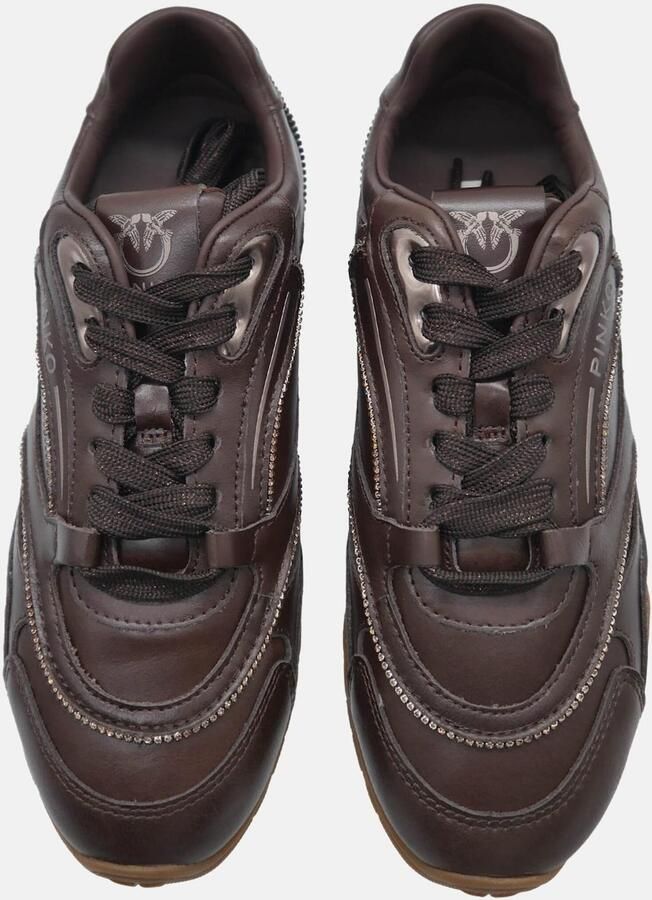 PINKO Sneakers laag 'YULIA' donkerbruin - Foto 4