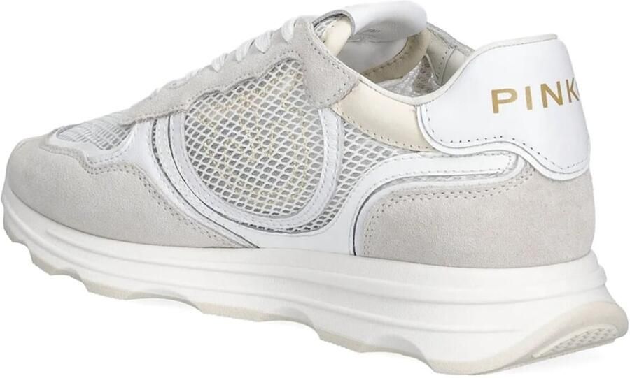 Pinko Zoe 18B Sneaker Cow Suede Mesh Patent - Foto 5