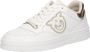 Pinko Leren Sneaker met Polyurethaan Samenstelling White Dames - Thumbnail 2