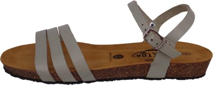 Plakton Sandalen met riem 'Fran Alou' kaki - Foto 2