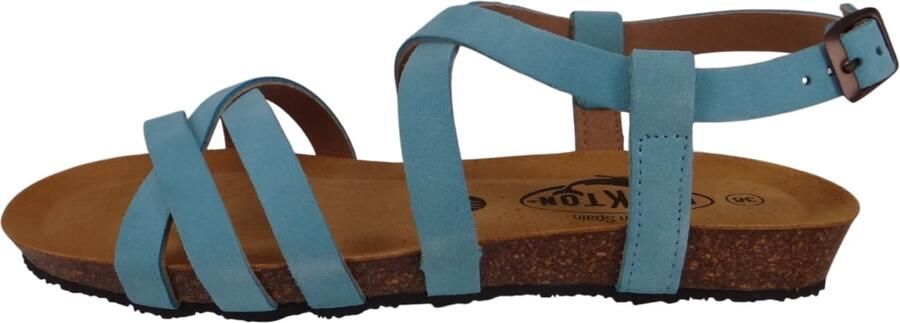 Plakton Sandalen met riem turquoise - Foto 3