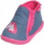 Playshoes pantoffels jeansblauw eenhoorn - Thumbnail 2