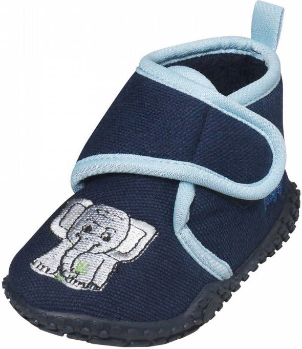 Playshoes Kinder Schuh Hausschuh Elefant Marine