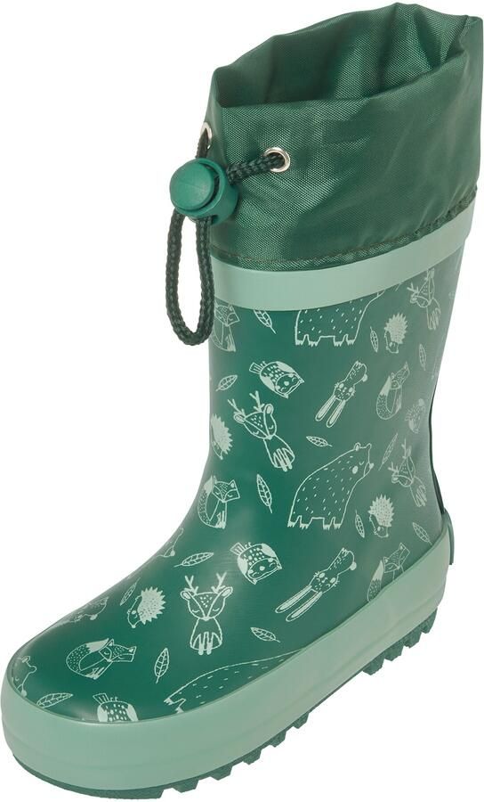 Playshoes Kid's Gummistiefel Waldtiere Rubberlaarzen groen - Foto 3