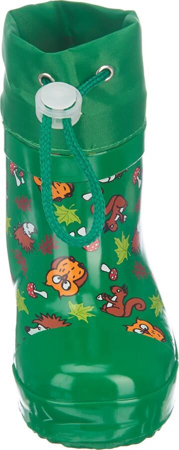 Playshoes Kid's Gummistiefel Halbschaft Waldtiere Gefüttert Rubberlaarzen groen - Foto 3