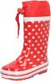 Playshoes Dots regenlaarzen met stippen rood wit - Thumbnail 2