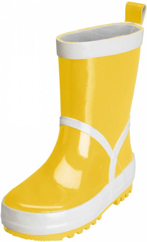 PLAYSHOES Regenlaarzen geel wit