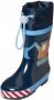 Playshoes Construction regenlaarzen met print donkerblauw - Thumbnail 2