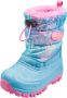Playshoes Snowboots Pastel Regenboog Splash Turquoise - Thumbnail 2