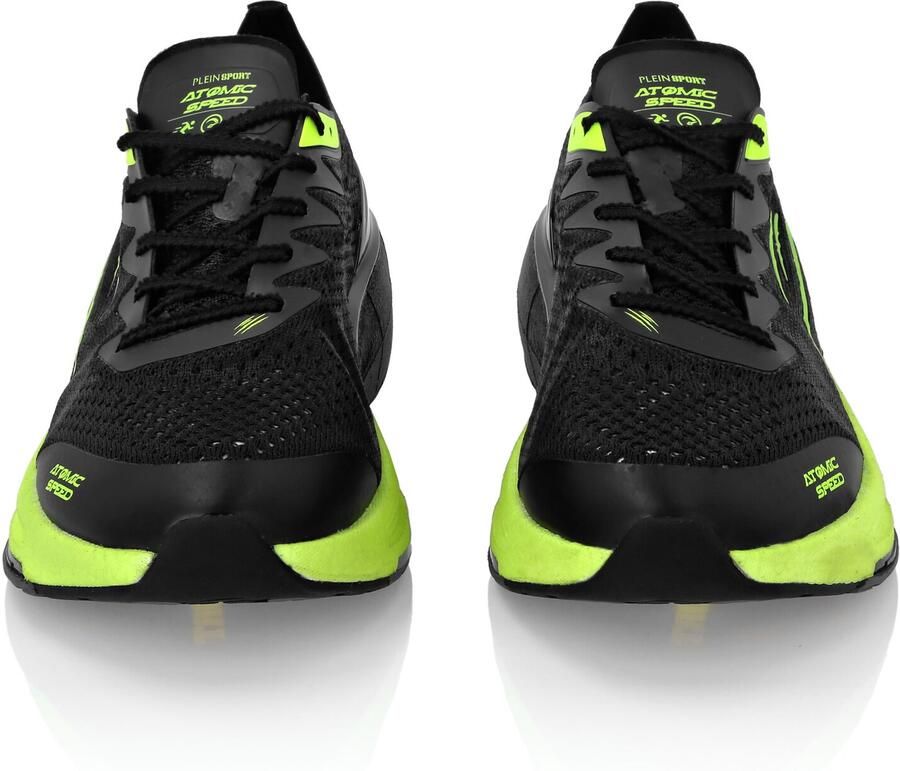 Plein Sport Sneakers laag 'Atomic Speed' neongroen zwart - Foto 5