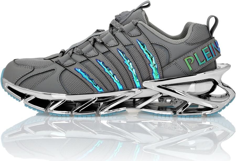 Plein Sport Sneakers laag blauw grijs - Foto 7