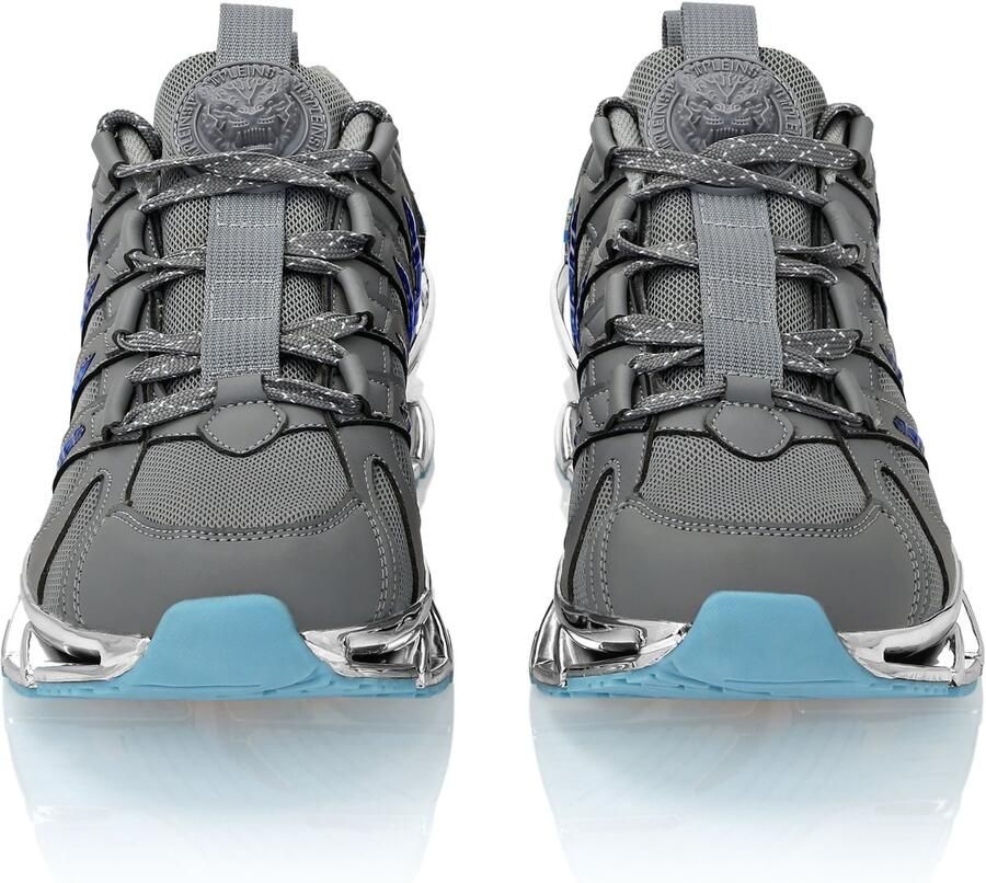 Plein Sport Sneakers laag blauw grijs - Foto 3