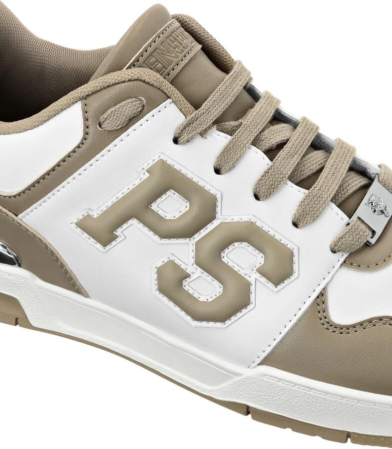 Plein Sport Sneakers laag bruin wit - Foto 3