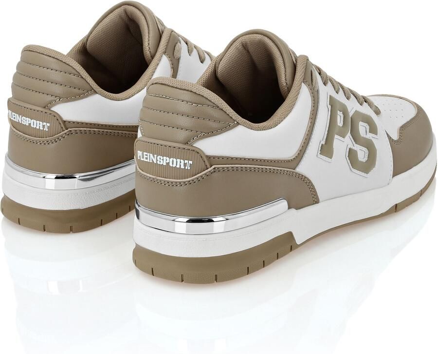 Plein Sport Sneakers laag bruin wit - Foto 4