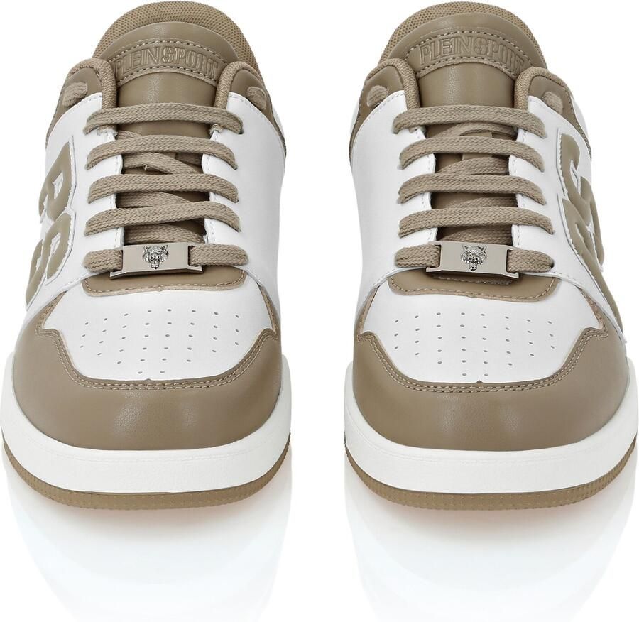 Plein Sport Sneakers laag bruin wit - Foto 2