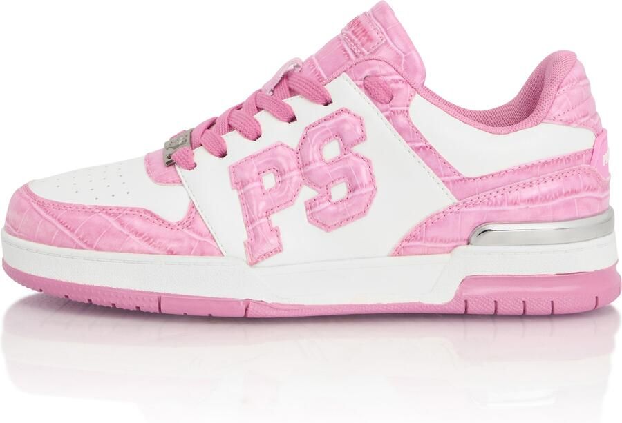 Plein Sport Sneakers laag 'Cocco' rosa wit