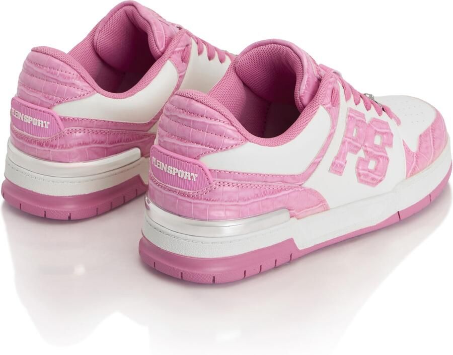 Plein Sport Sneakers laag 'Cocco' rosa wit - Foto 5