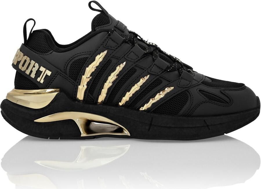 Plein Sport Sneakers laag goud zwart - Foto 3