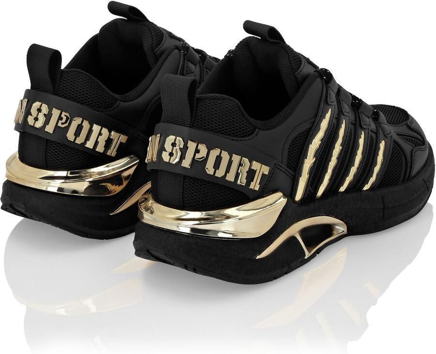 Plein Sport Sneakers laag goud zwart - Foto 5