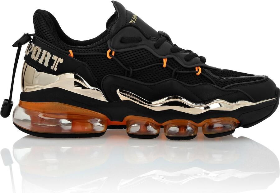 Plein Sport Sneakers laag goud zwart - Foto 3