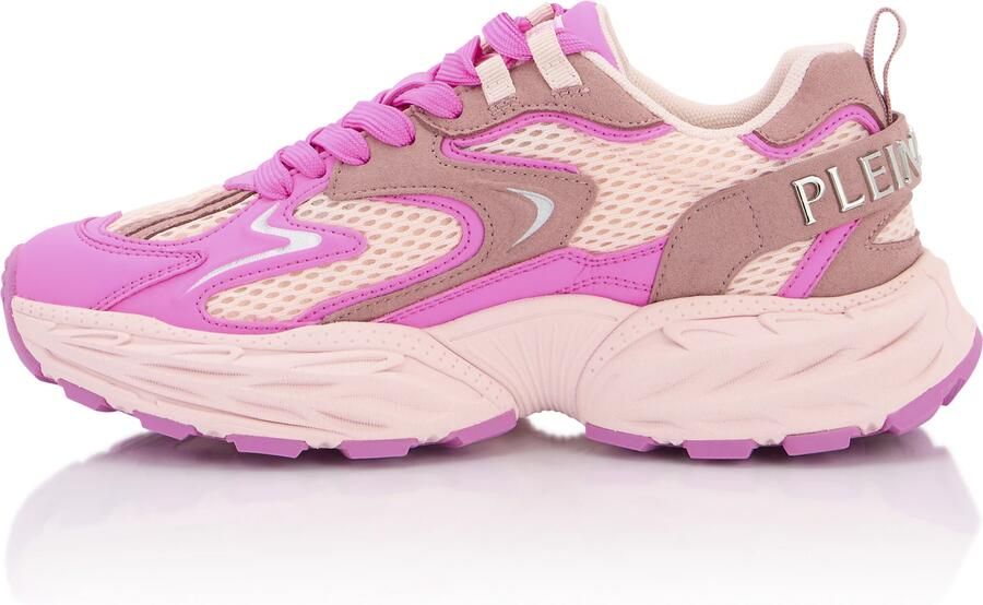 Plein Sport Sneakers laag 'Pulse X' fuchsia oudroze pastelroze