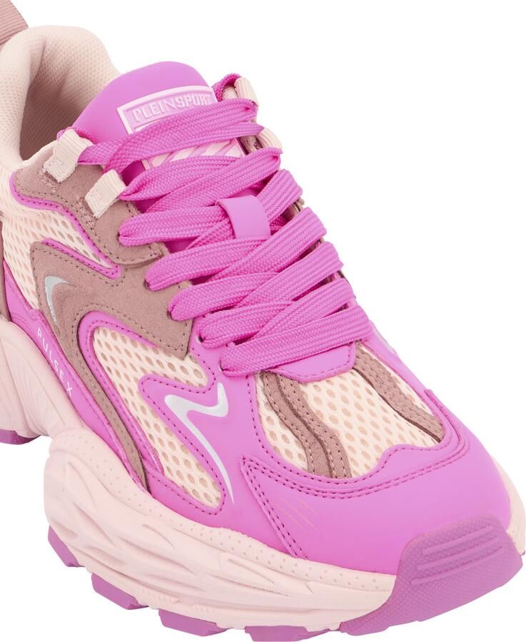 Plein Sport Sneakers laag 'Pulse X' fuchsia oudroze pastelroze - Foto 4