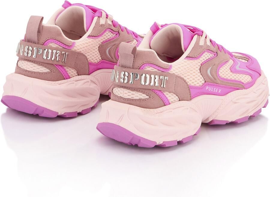 Plein Sport Sneakers laag 'Pulse X' fuchsia oudroze pastelroze - Foto 6