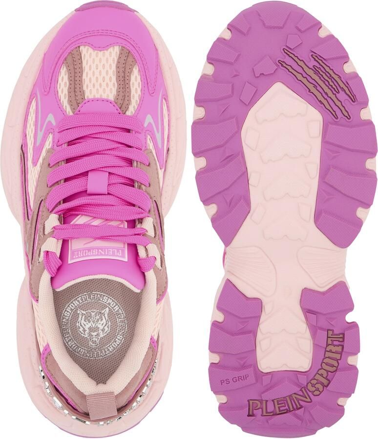 Plein Sport Sneakers laag 'Pulse X' fuchsia oudroze pastelroze - Foto 3