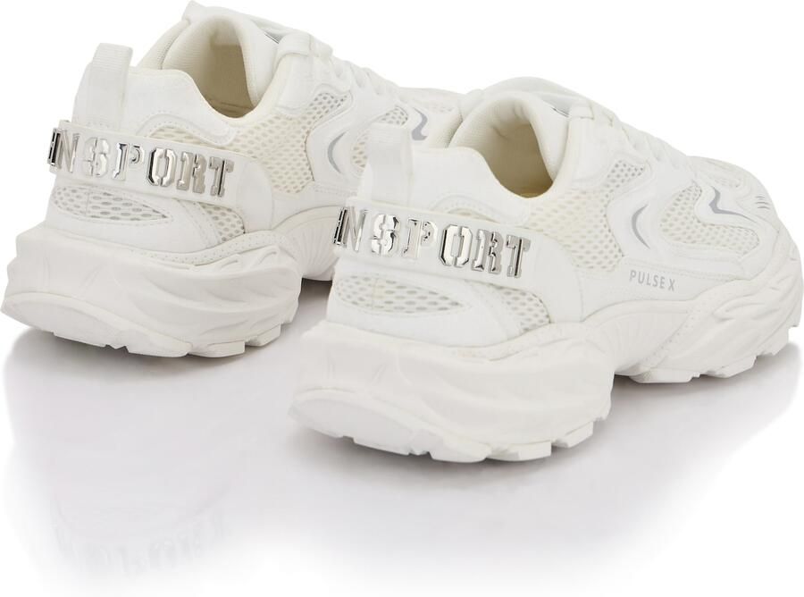 Plein Sport Sneakers laag 'Pulse X' zilver wit - Foto 6