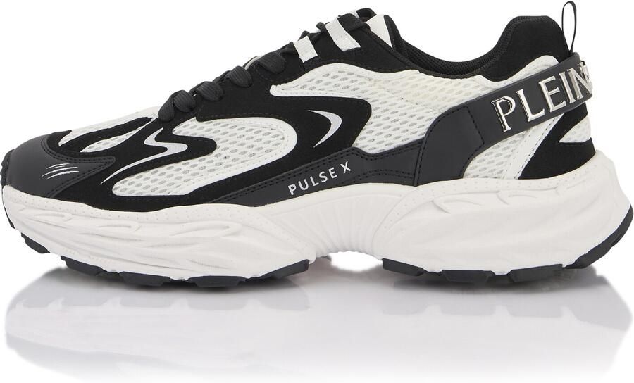 Plein Sport Sneakers laag 'Pulse X' zwart wit