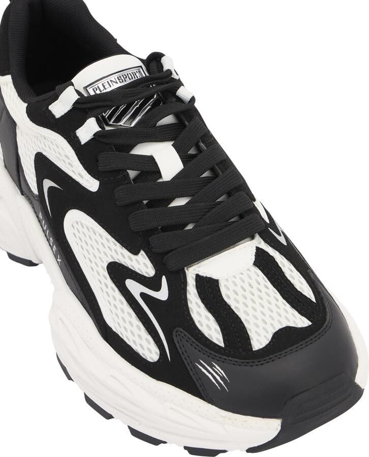 Plein Sport Sneakers laag 'Pulse X' zwart wit - Foto 4