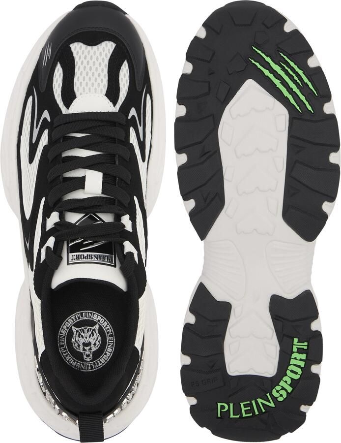 Plein Sport Sneakers laag 'Pulse X' zwart wit - Foto 6