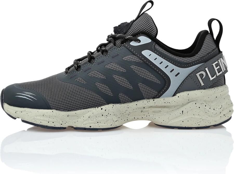 Plein Sport Sneakers laag 'Scratch' grijs lichtgrijs