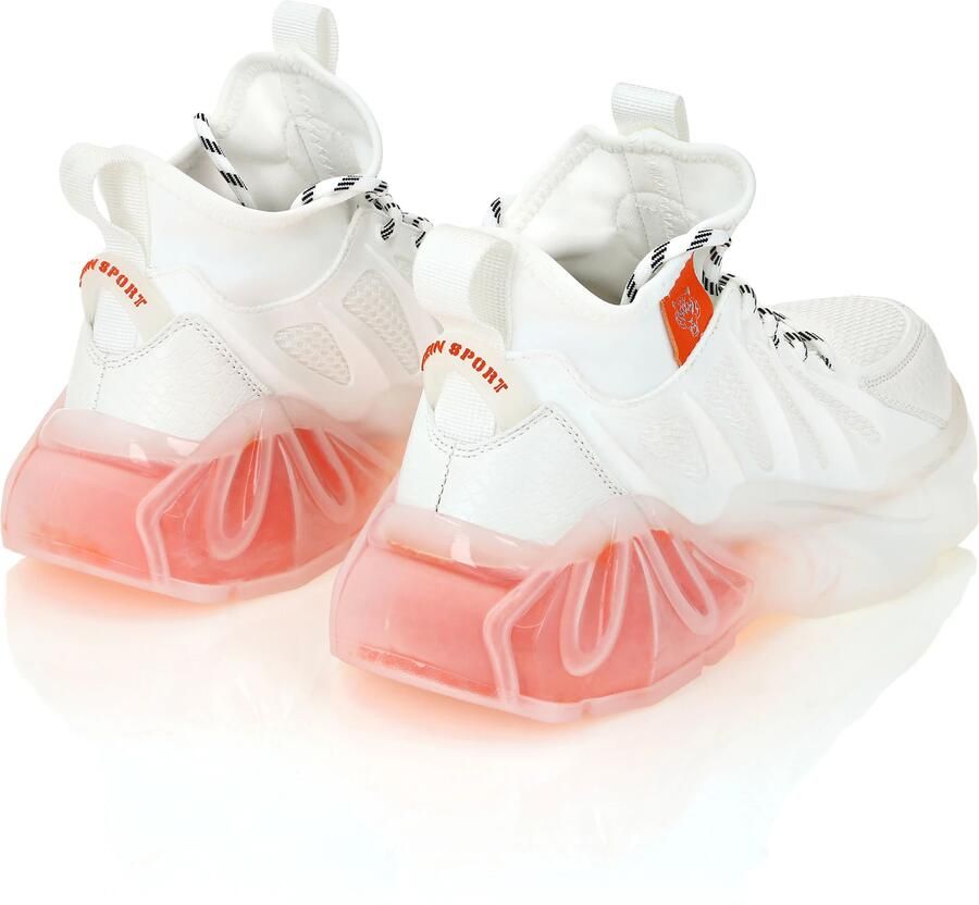 Plein Sport Sneakers laag 'The Bubble Gen.x.02 Tiger' wit offwhite - Foto 3