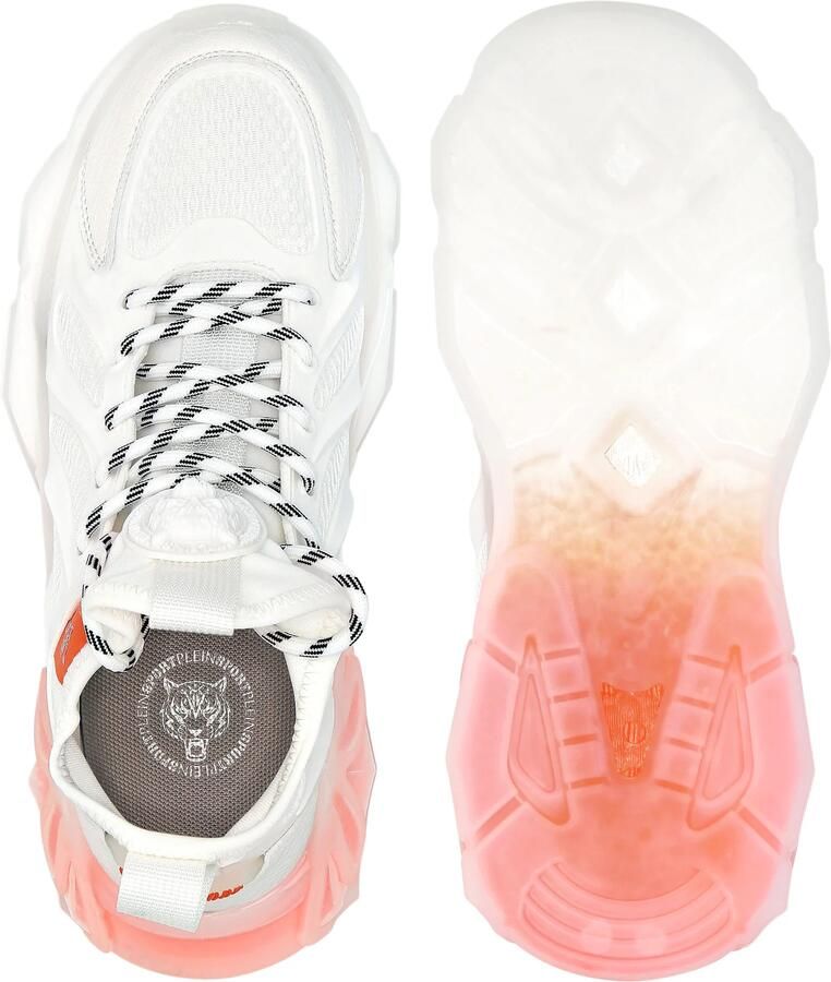 Plein Sport Sneakers laag 'The Bubble Gen.x.02 Tiger' wit offwhite - Foto 4