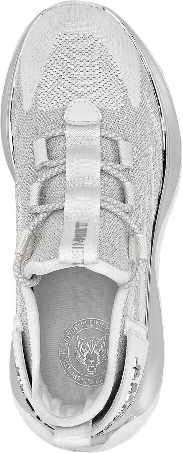 Plein Sport Sneakers laag 'The Iron Tiger Gen.x.02' lichtgrijs zilver wit - Foto 5