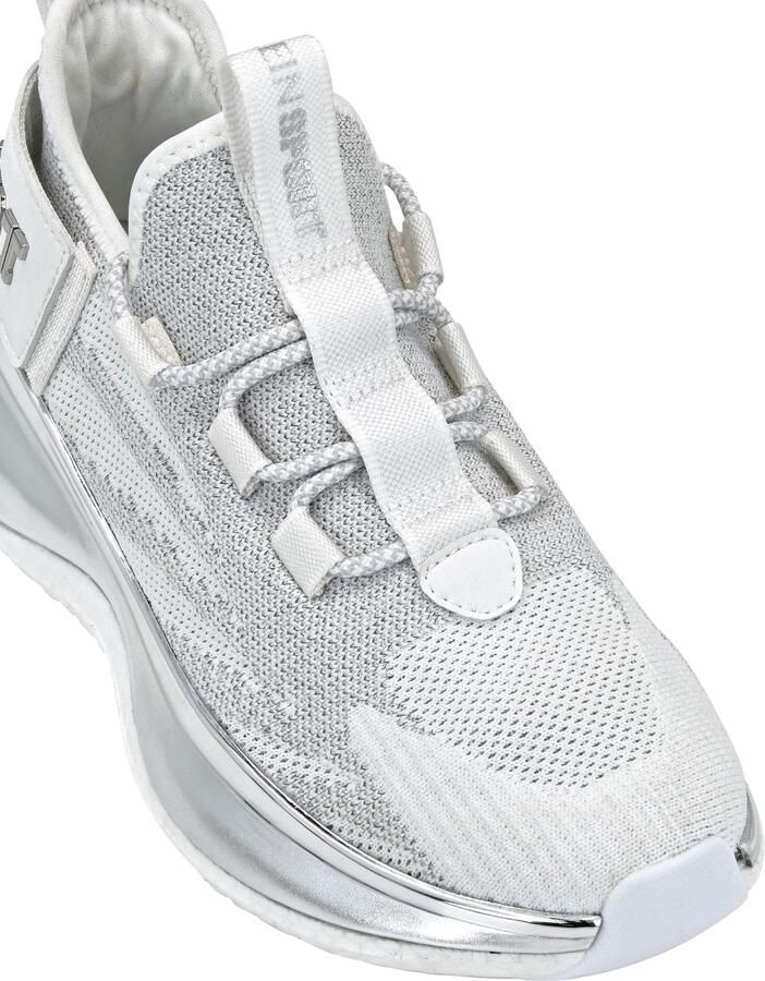 Plein Sport Sneakers laag 'The Iron Tiger Gen.x.02' lichtgrijs zilver wit - Foto 3