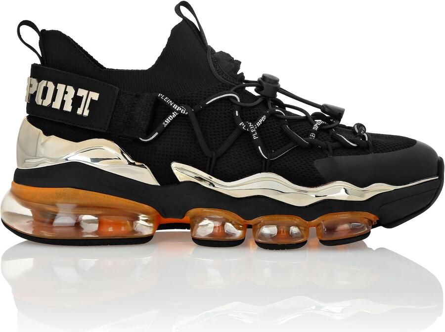 Plein Sport Sneakers laag 'Thunder' goud zwart wit - Foto 4
