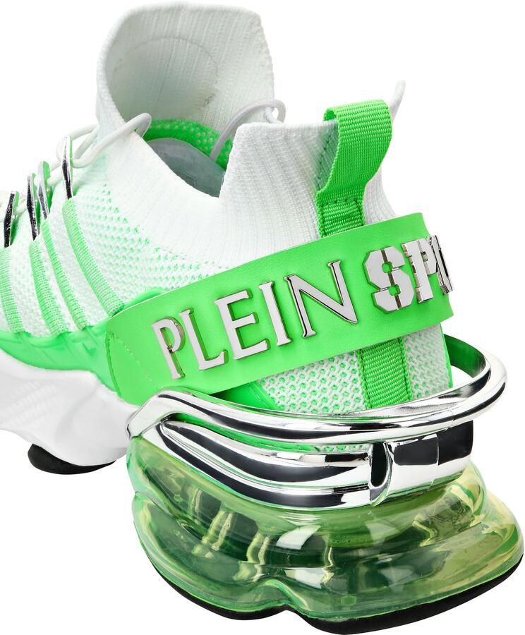 Plein Sport Sneakers laag 'Tiger Attack Gen. X.04' groen wit - Foto 2
