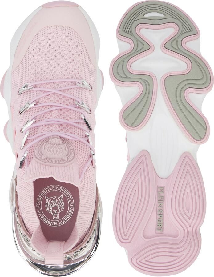 Plein Sport Sneakers laag 'Tiger Attack Gen. X.04' rosa zilver - Foto 5