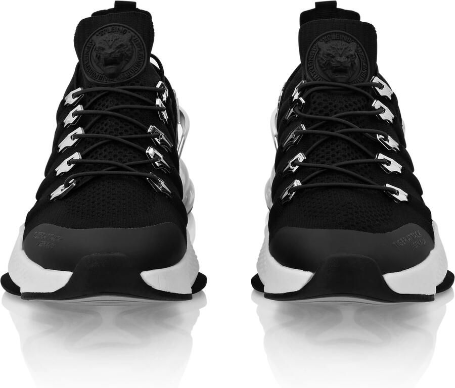 Plein Sport Sneakers laag 'Tiger Attack Gen.x.04' zwart wit - Foto 3