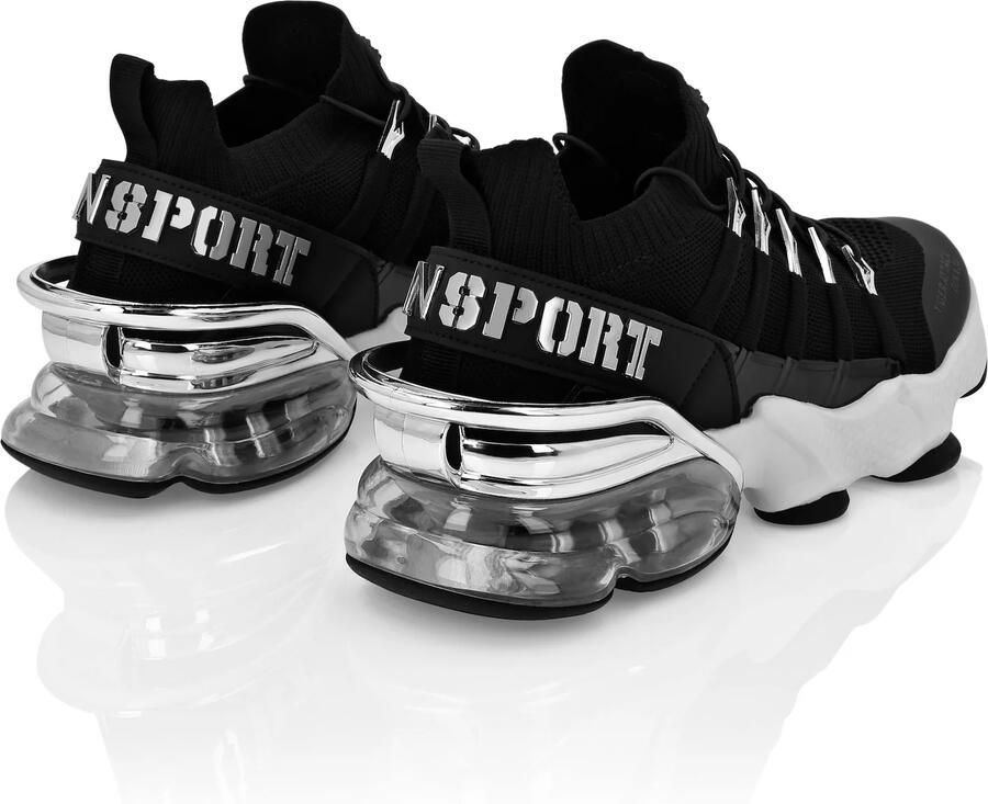 Plein Sport Sneakers laag 'Tiger Attack Gen.x.04' zwart wit - Foto 5