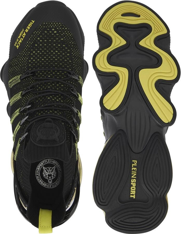 Plein Sport Sneakers laag 'Tiger' citroen zwart - Foto 5