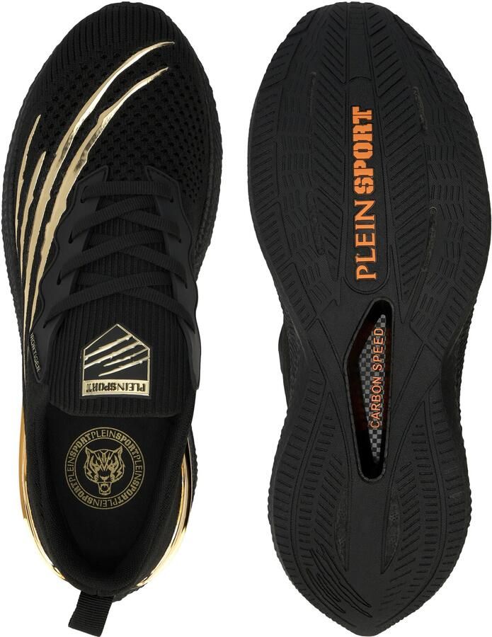 Plein Sport Sneakers laag 'Tiger' goud zwart - Foto 4