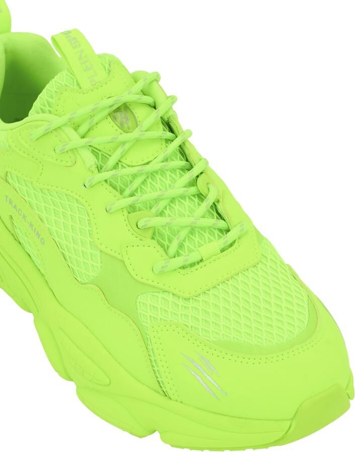 Plein Sport Sneakers laag 'Track King' limoen - Foto 6