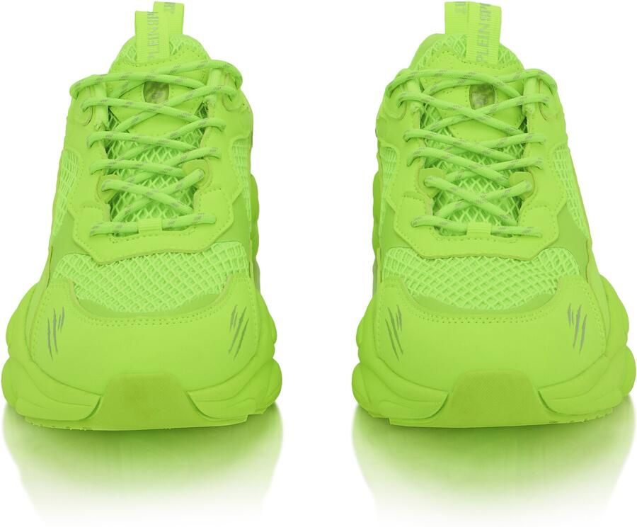 Plein Sport Sneakers laag 'Track King' limoen - Foto 3