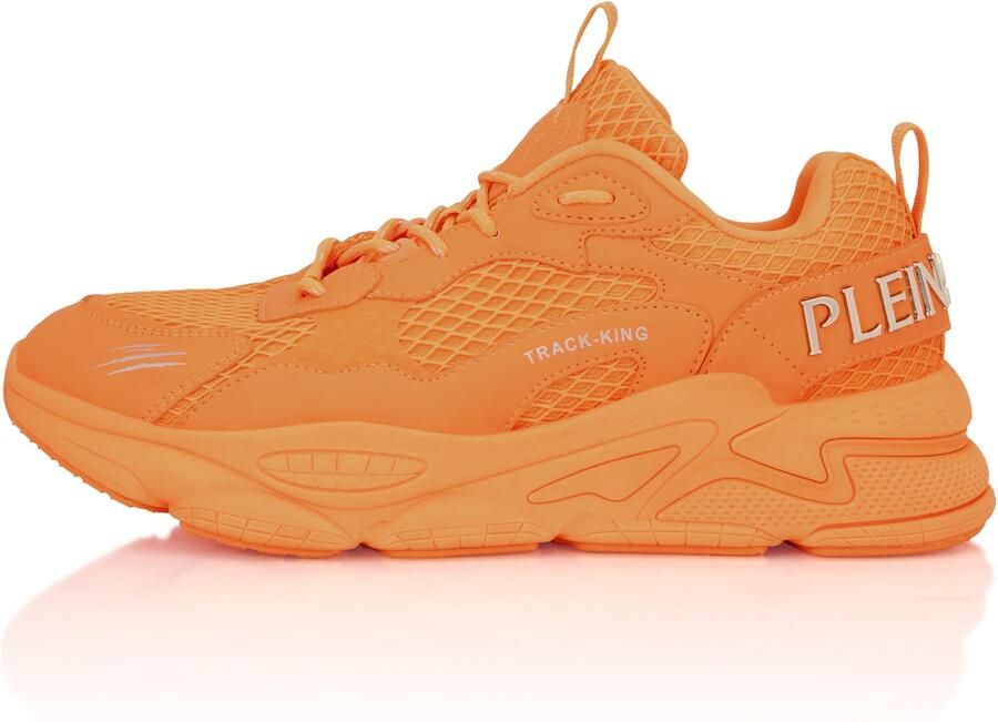 Plein Sport Sneakers laag 'Track King' oranje
