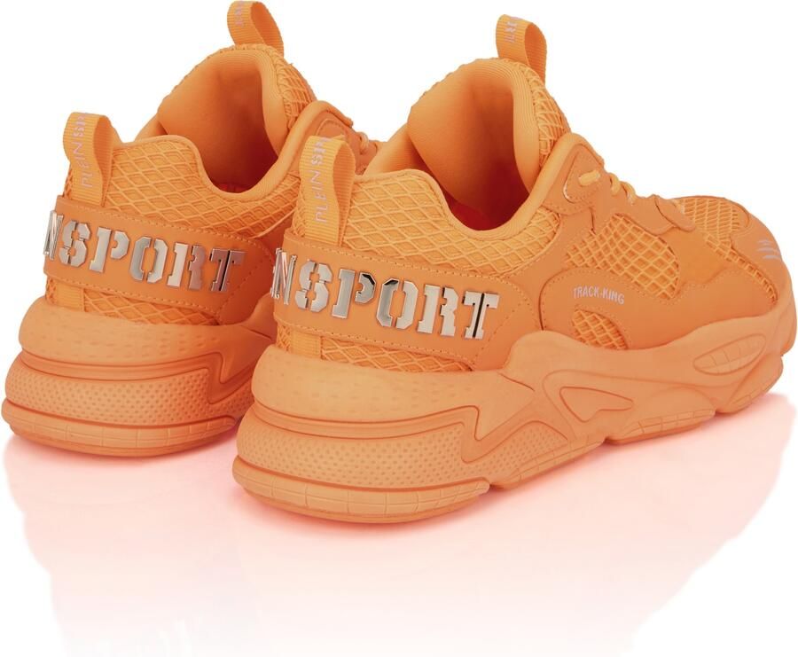 Plein Sport Sneakers laag 'Track King' oranje - Foto 4